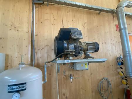 Atlas Copco Druckluftkompressor Typ LE7- 4KW inkl. Druckkessel 250 Liter