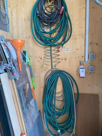 Posten Wasserschluche und Gartenzubehr
