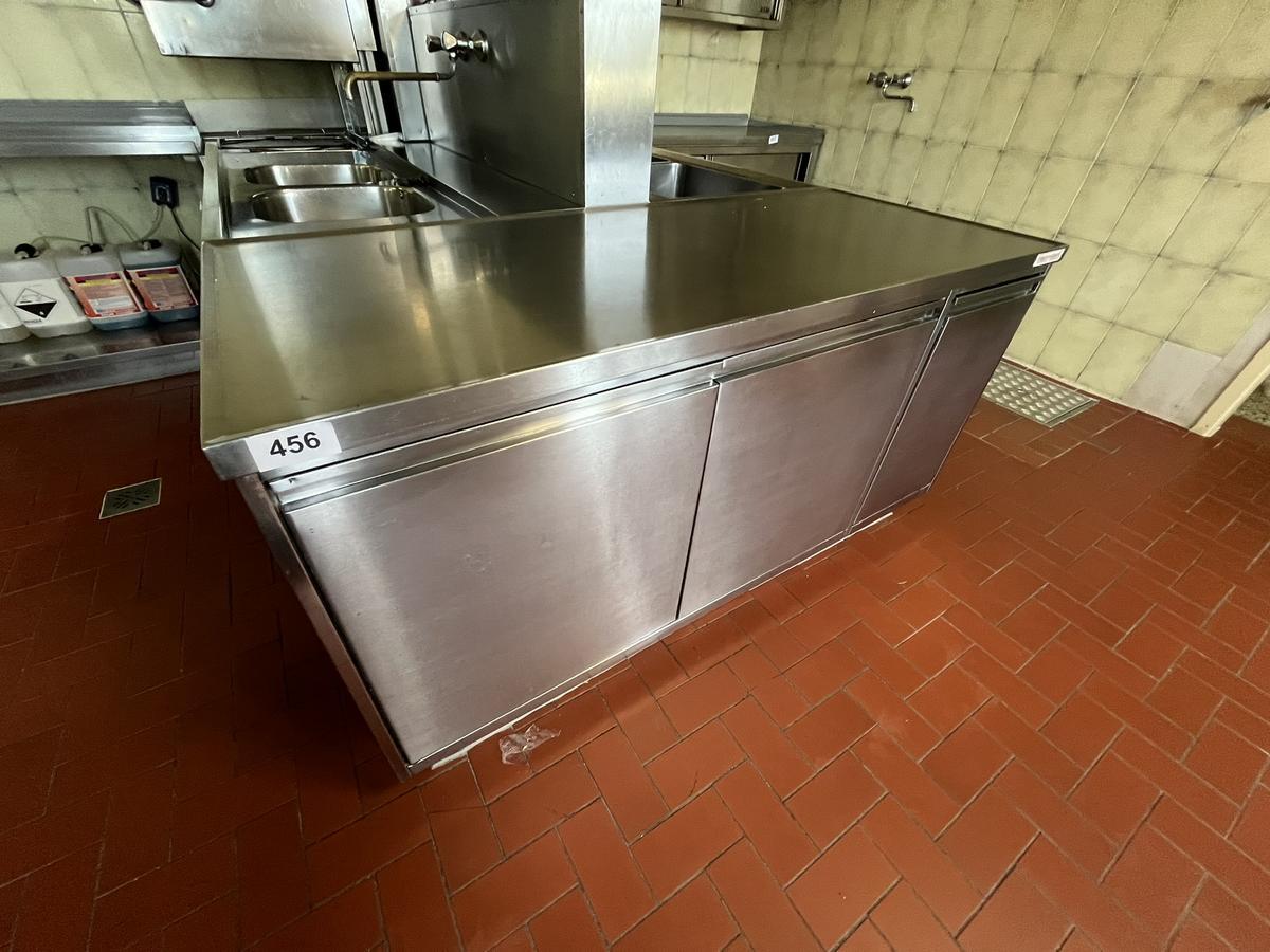 Küppersbusch Edelstahlarbeitsmodul 165/70 cm 3 flügelig ausgeführt?d=2025-09-16 22:21:01