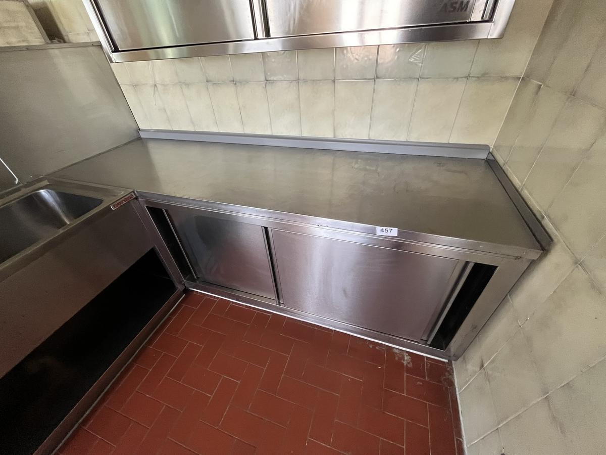 Küppersbusch Edelstahlarbeitsmodul mit Schiebetüre ca.232/70 cm?d=2025-09-16 22:22:21