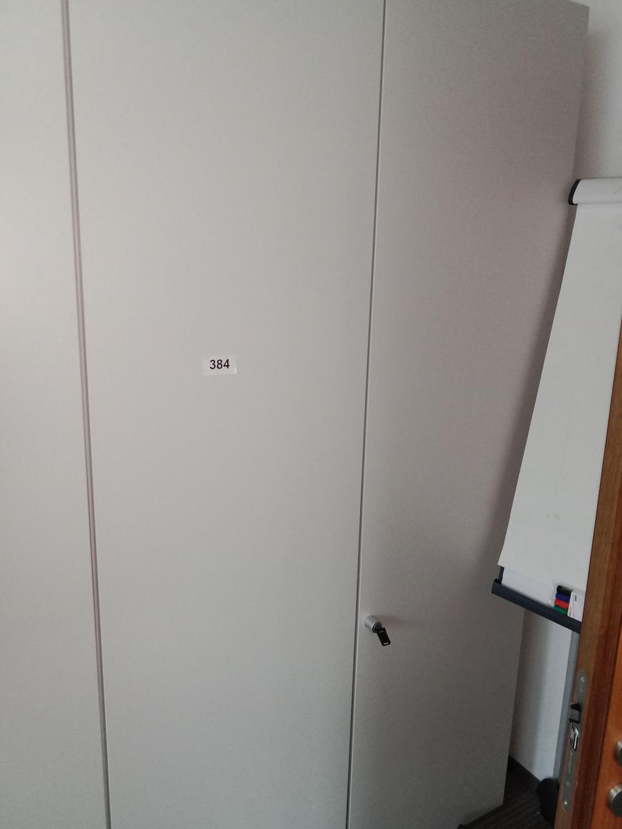 Aktenschrank, Steelcase, 6 Ordner hoch, weiß, ca. 120x45x230cm?d=2025-10-11 20:42:39