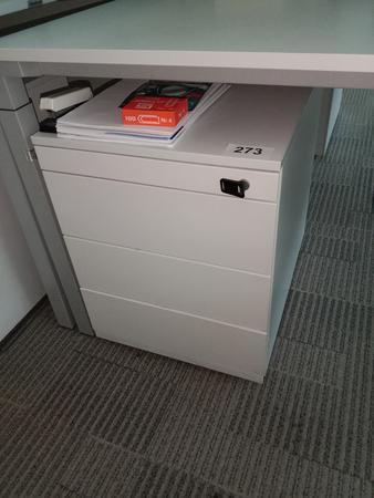 Steelcase Rollcontainer, ca. 44x59x57cm Steelcase Rollcontainer, ca. 44x59x57cm