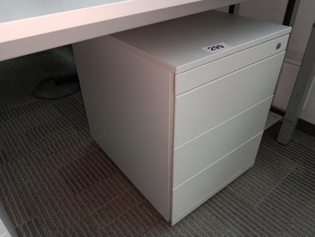 Steelcase Rollcontainer, ca. 44x59x57cm Steelcase Rollcontainer, ca. 44x59x57cm