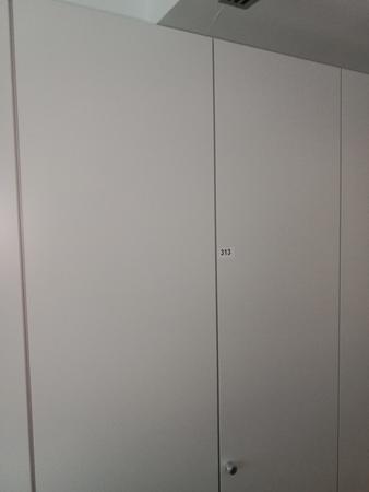 Aktenschrank, Steelcase, 6 Ordner hoch, weiß, ca. 120x45x230cm Aktenschrank, Steelcase, 6 Ordner hoch, weiß, ca. 120x45x230cm