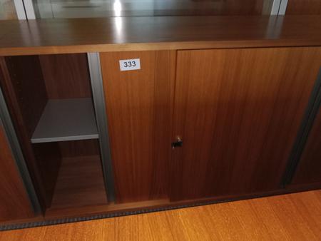 Aktenschrank, Holzoptik, ca. 120x45x83cm, 2 Odner hoch Aktenschrank, Holzoptik, ca. 120x45x83cm, 2 Odner hoch