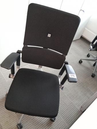 Steelcase Bürodrehstuhl, Stoffbezug, schwarz Steelcase Bürodrehstuhl, Stoffbezug, schwarz