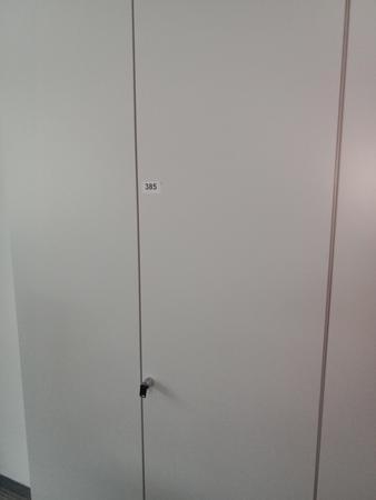 Aktenschrank, Steelcase, 6 Ordner hoch, weiß, ca. 120x45x230cm Aktenschrank, Steelcase, 6 Ordner hoch, weiß, ca. 120x45x230cm
