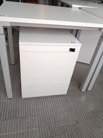 Steelcase Rollcontainer, ca. 44x59x57cm Steelcase Rollcontainer, ca. 44x59x57cm