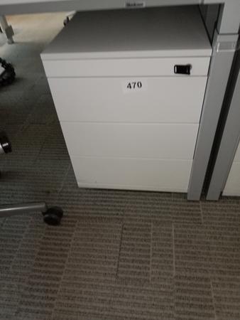 Steelcase Rollcontainer, ca. 44x59x57cm Steelcase Rollcontainer, ca. 44x59x57cm