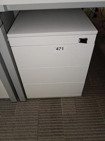 Steelcase Rollcontainer, ca. 44x59x57cm Steelcase Rollcontainer, ca. 44x59x57cm