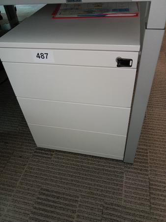 Steelcase Rollcontainer, ca. 44x59x57cm Steelcase Rollcontainer, ca. 44x59x57cm