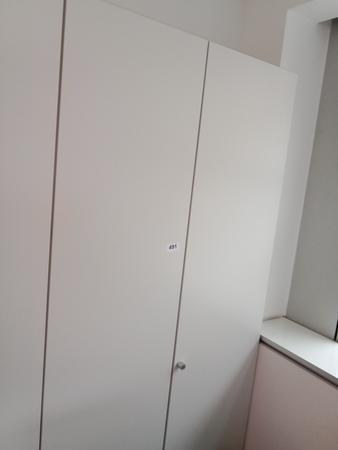 Aktenschrank, Steelcase, 6 Ordner hoch, weiß, ca. 120x45x230cm Aktenschrank, Steelcase, 6 Ordner hoch, weiß, ca. 120x45x230cm