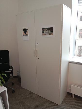 Blechschrank, ca. 120x50x200cm Blechschrank, ca. 120x50x200cm