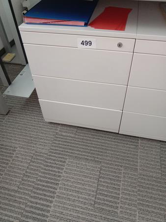 Steelcase Rollcontainer, ca. 44x59x57cm Steelcase Rollcontainer, ca. 44x59x57cm