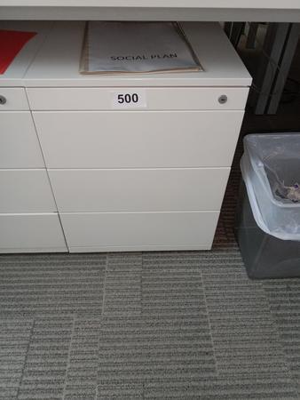 Steelcase Rollcontainer, ca. 44x59x57cm Steelcase Rollcontainer, ca. 44x59x57cm