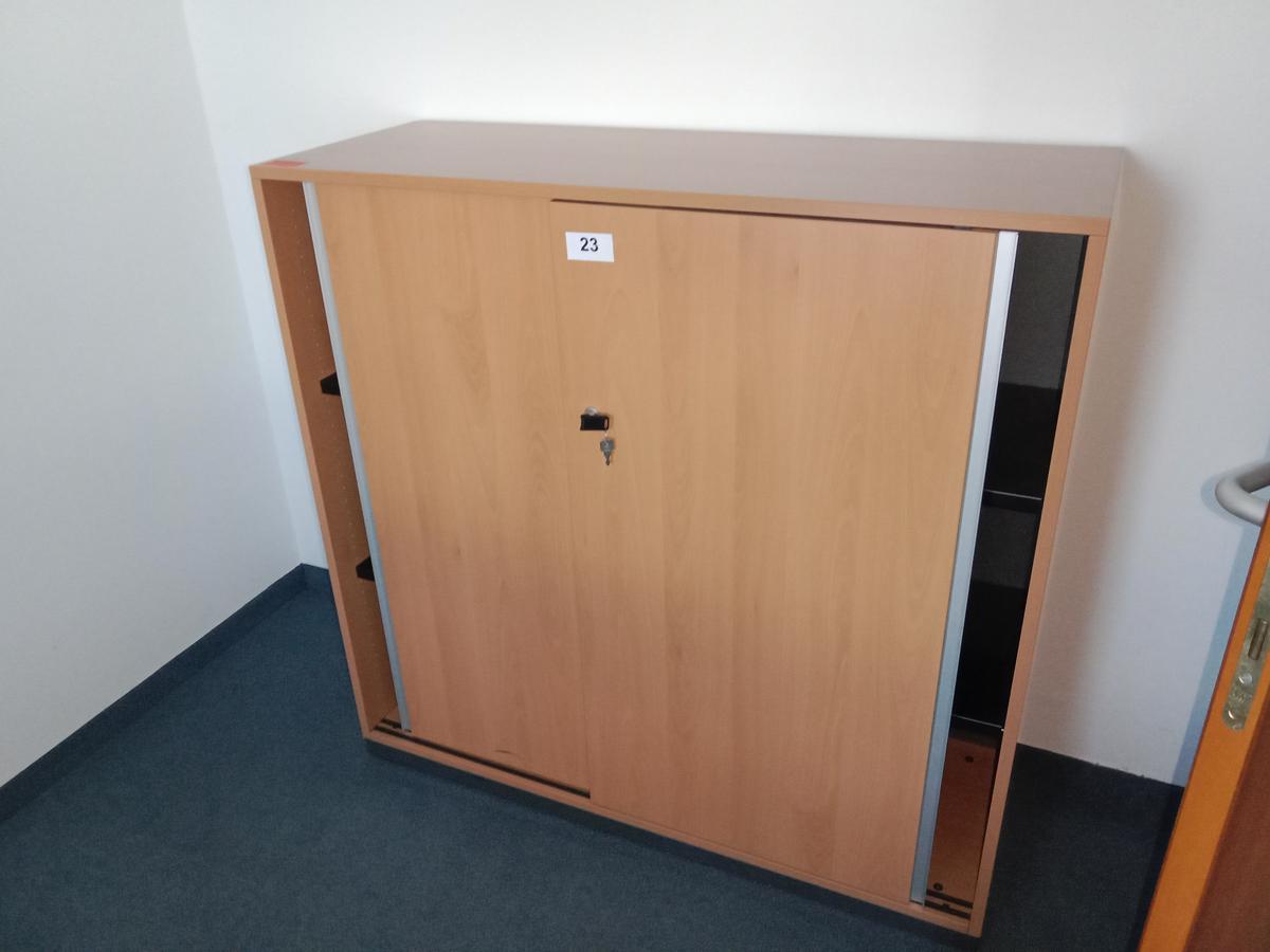Aktenschrank, 120cm lang, 3 Ordner hoch