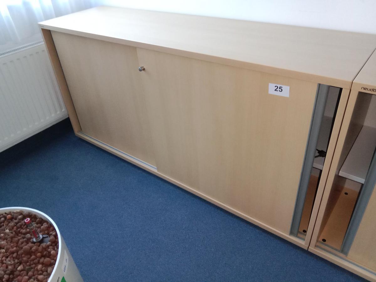 Aktenschrank, 160cm lang, 2 Ordner hoch