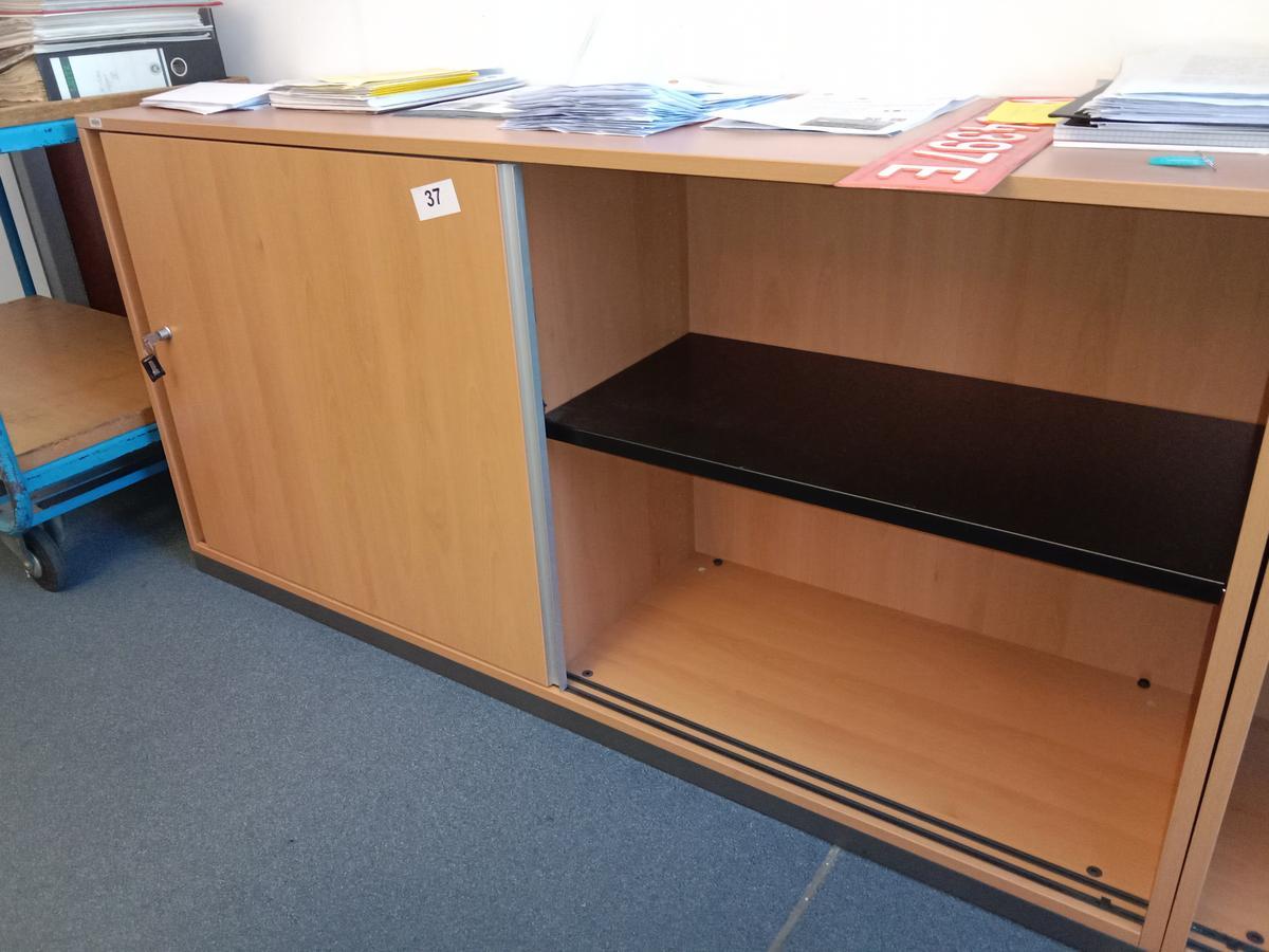 Aktenschrank, 160cm lang, 2 Ordner hoch
