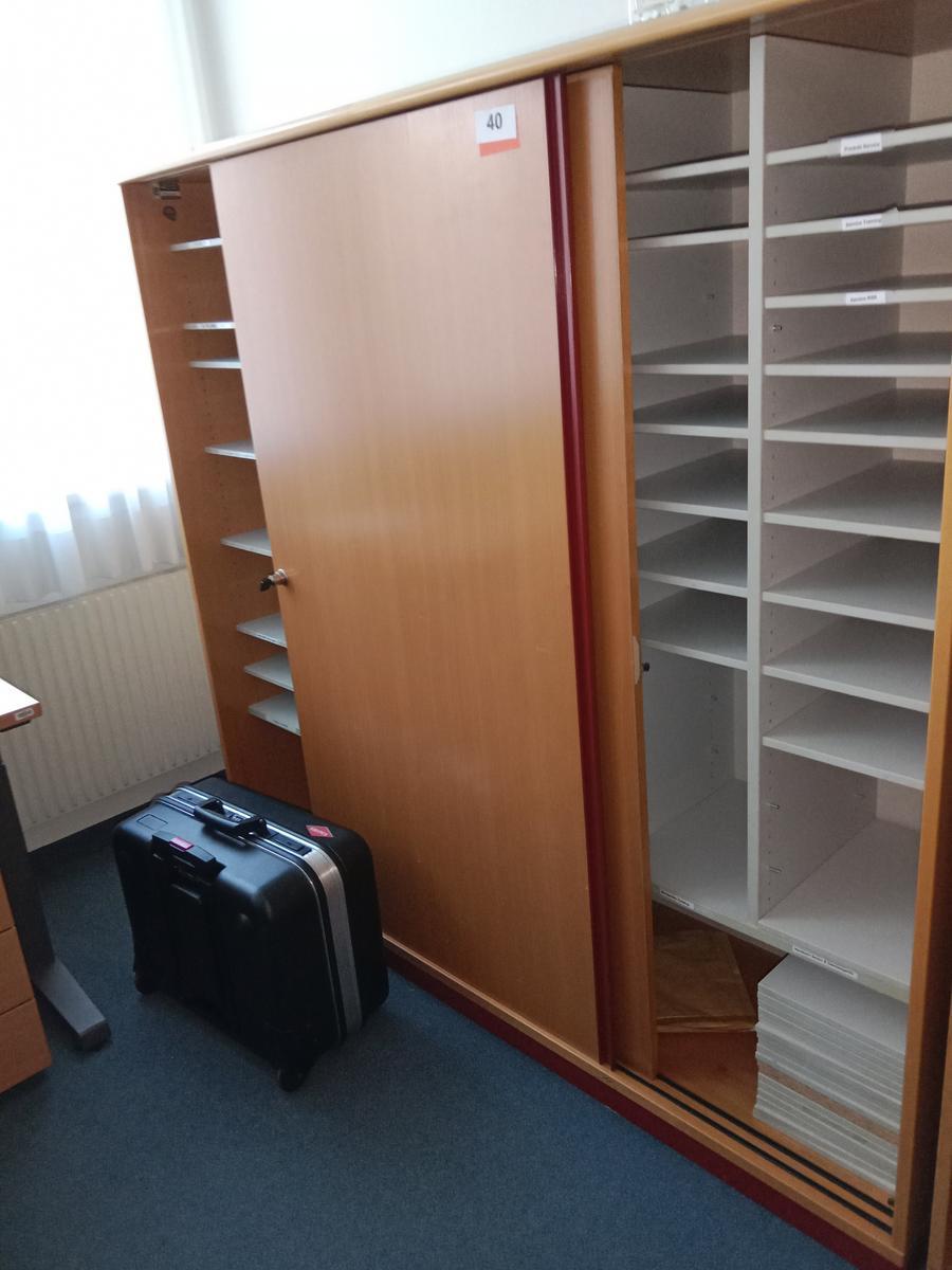 Aktenschrank, 160cm lang, 4 Ordner hoch