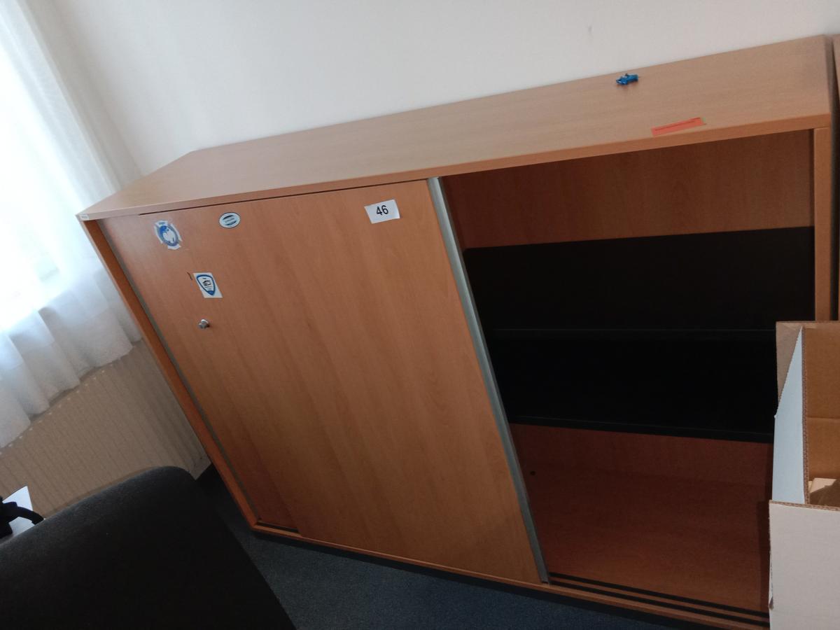 Aktenschrank, 160cm lang, 3 Ordner hoch