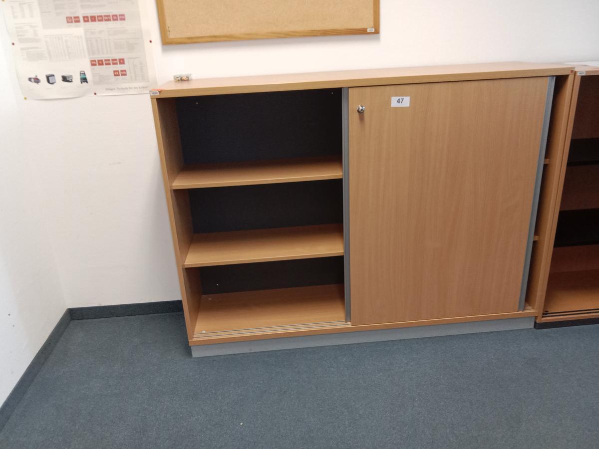 Aktenschrank, 160cm lang, 3 Ordner hoch