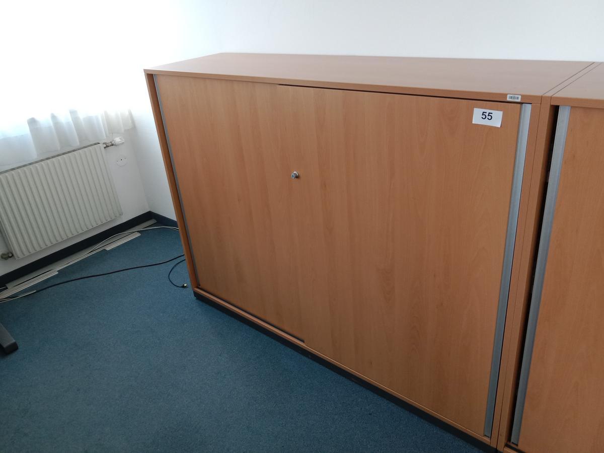 Aktenschrank, 160cm lang, 3 Ordner hoch
