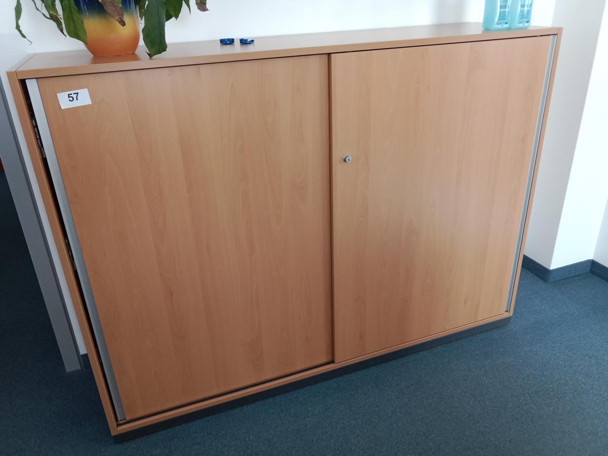 Aktenschrank, 160cm lang, 3 Ordner hoch