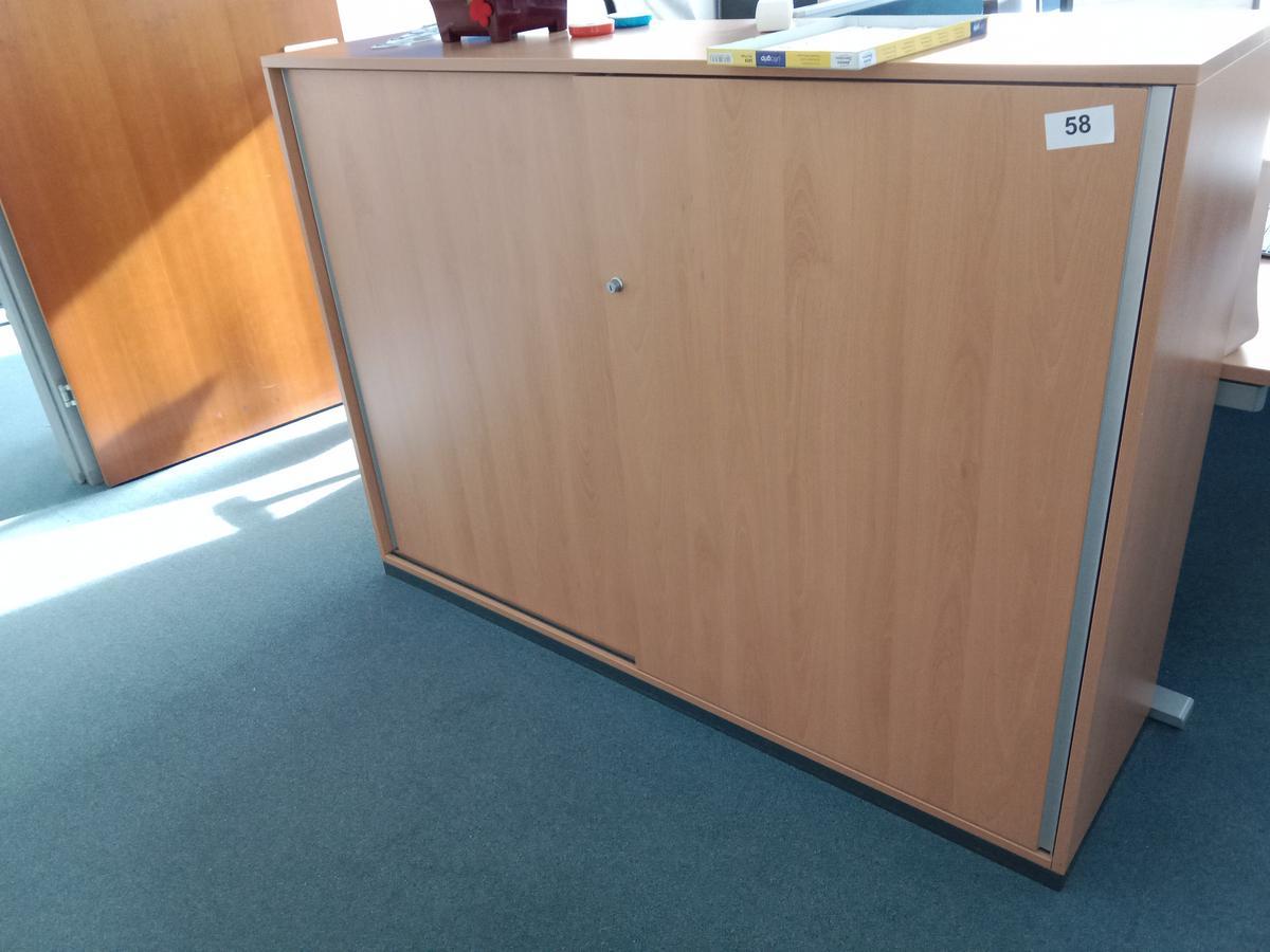 Aktenschrank, 160cm lang, 3 Ordner hoch