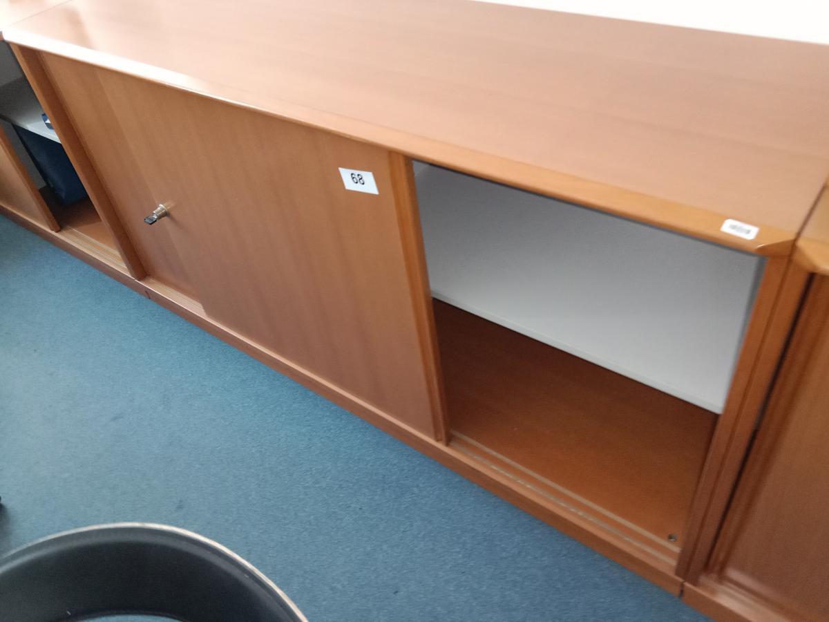 Aktenschrank, 160cm lang, 2 Ordner hoch