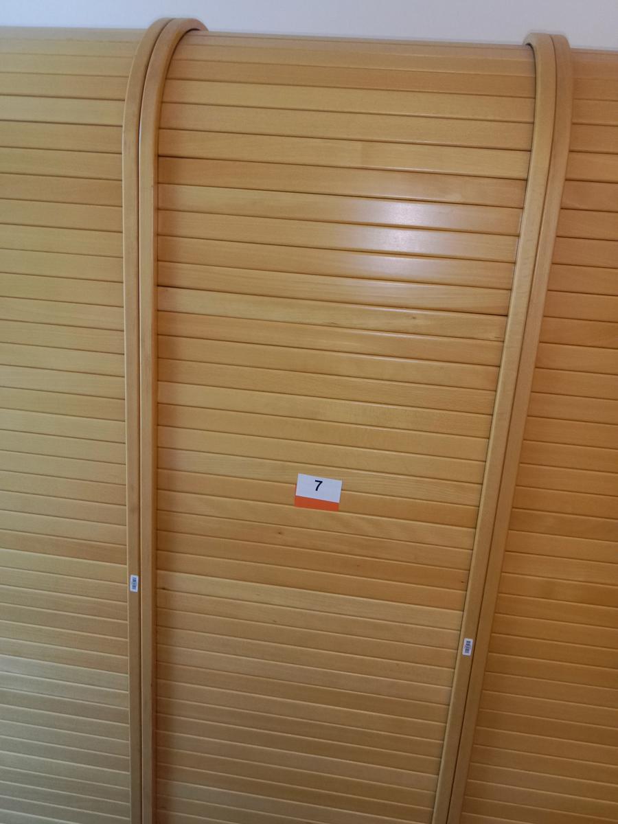 Rollladenschrank, 55cm lang, 5 Ordner hoch (210cm)