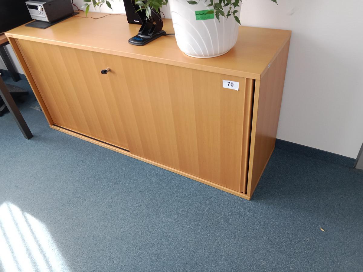 Aktenschrank, 160cm lang, 2 Ordner hoch