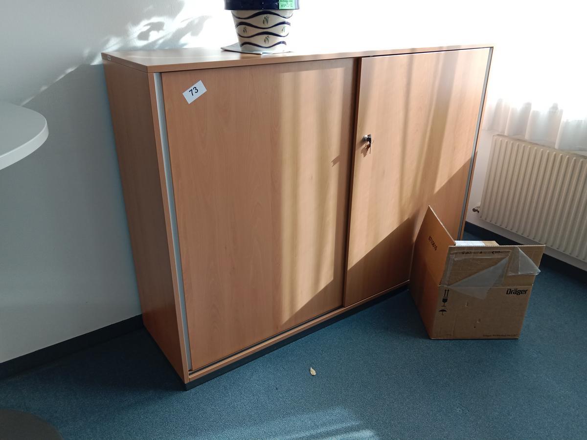 Aktenschrank, 160cm lang, 3 Ordner hoch