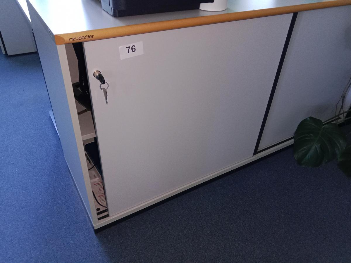 Aktenschrank, 160cm lang, 2 Ordner hoch