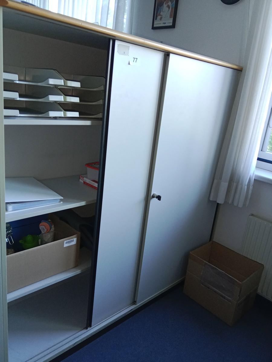 Aktenschrank, 160cm lang, 4 Ordner hoch