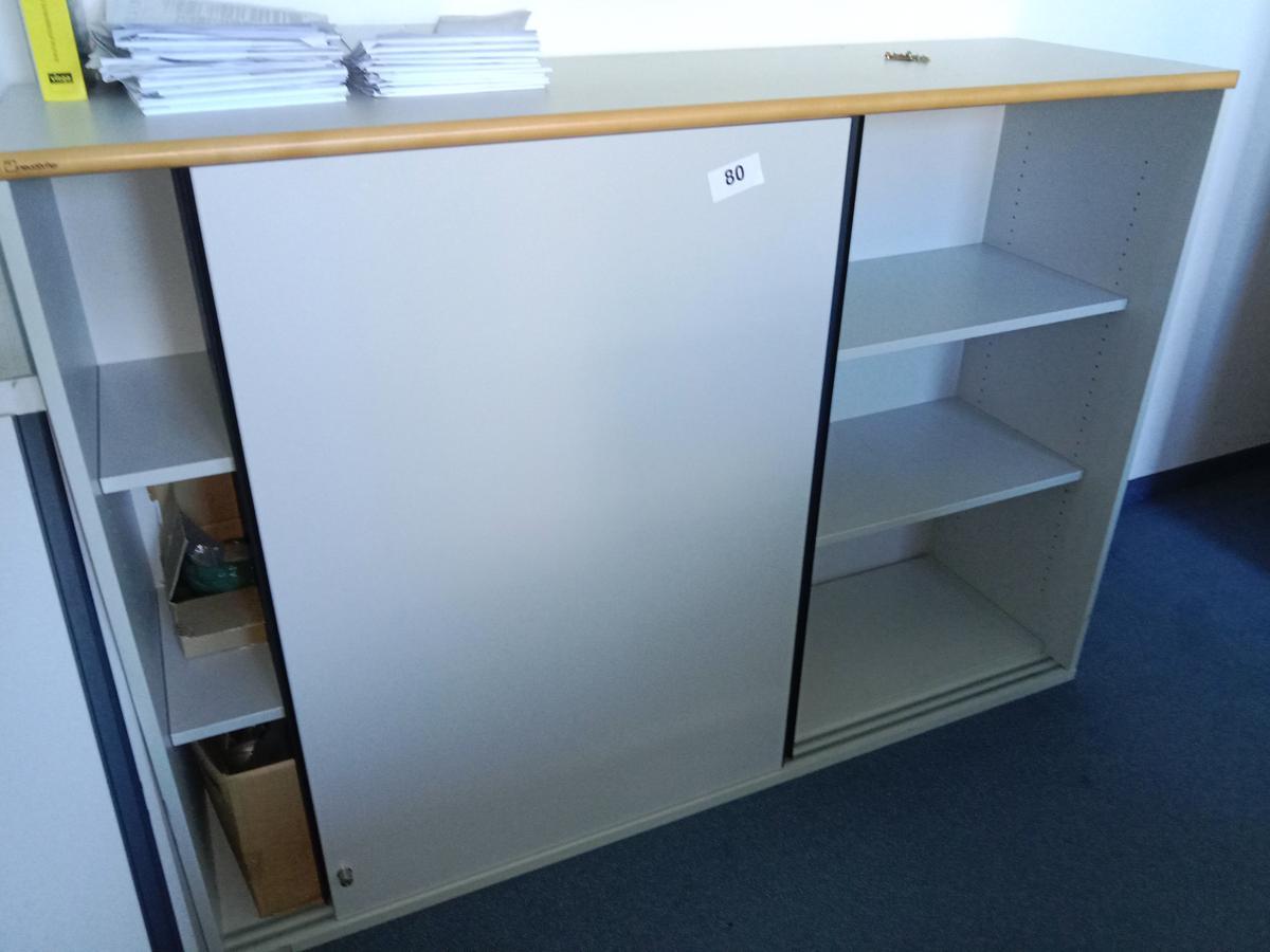 Aktenschrank, 160cm lang, 3 Ordner hoch