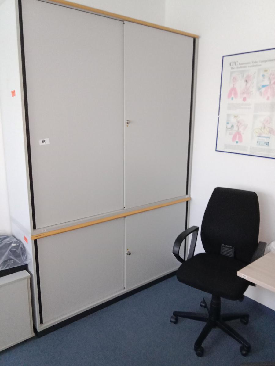 Aktenschrank, 160cm lang, 6 Ordner hoch