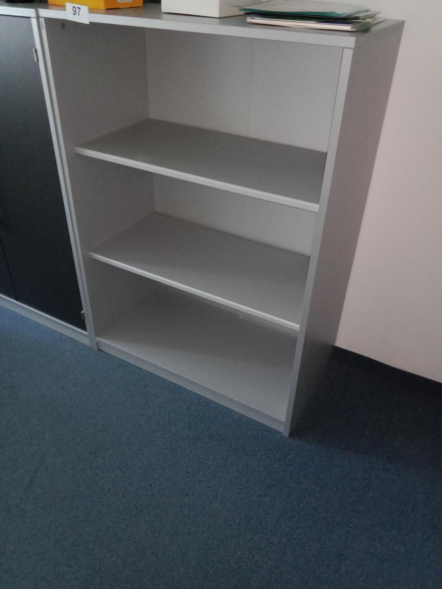 Regal, offen, 80cm lang, 3 Ordner hoch