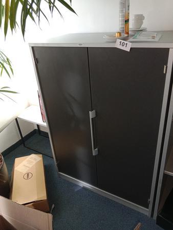 Aktenschrank, 80cm lang, 3 Ordner hoch