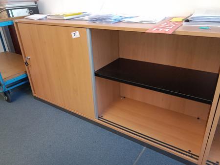 Aktenschrank, 160cm lang, 2 Ordner hoch
