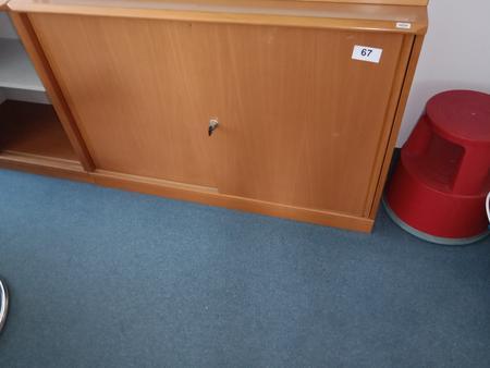 Aktenschrank, 120cm lang, 2 Ordner hoch