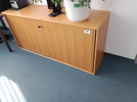 Aktenschrank, 160cm lang, 2 Ordner hoch