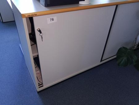 Aktenschrank, 160cm lang, 2 Ordner hoch