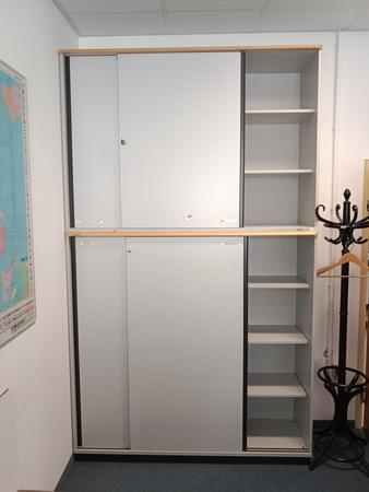 Aktenschrank, 160cm lang, 7 Ordner hoch
