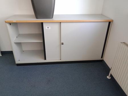 Aktenschrank, 160cm lang, 2 Ordner hoch