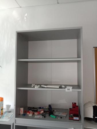 Regal, offen, 80cm lang, 3 Ordner hoch