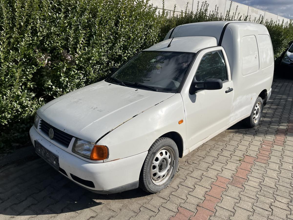 VW Caddy Entry SDI, BJ 06 / 2000, weiß, Diesel, geschlossener Aufbau, 47 kW, 2 Sitzplätze