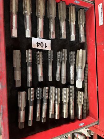 24 Stück Gewindebohrer 24 Stück Gewindebohrer