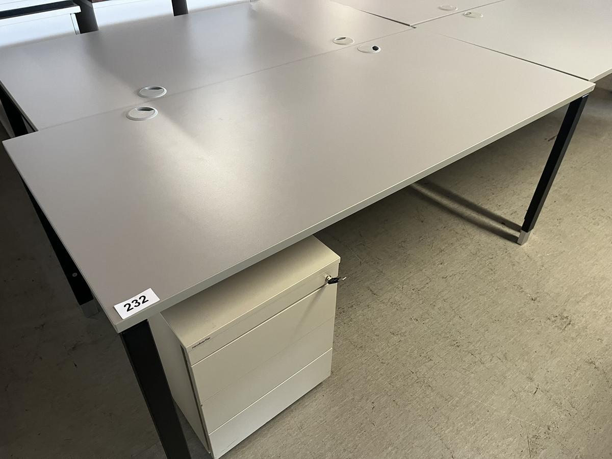 Besprechungs-,Schreibtisch BENE ca. 160/80 cm