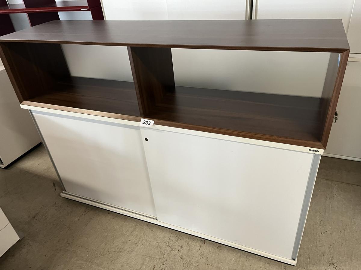 Aktenschrankmodul mit Aufsatz ca. 160/110 cm