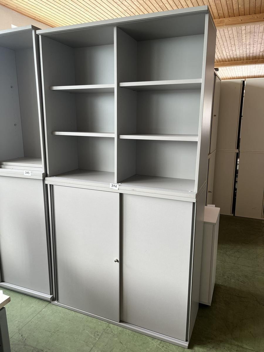 2 Stück Aktenschränke HALI je 120x110 cm